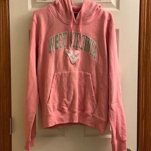 💙💛Ladies XL West Virginia hooded sweatshirt💛💙